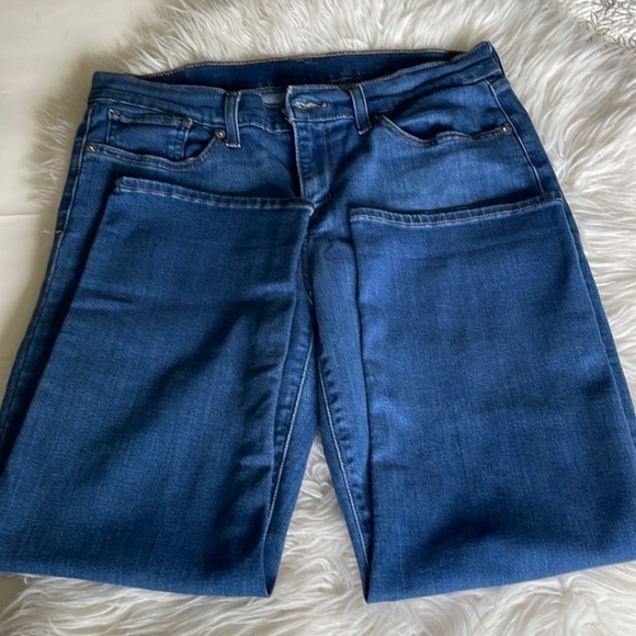 Levi’s Womens Jeans WPL 423 Cropped,Blue,size 29 - Picture 7 of 8